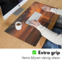 Dolfijnen - Zee - Realistisch Muismat XXL klein -sfeer3