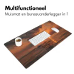 Dolfijnen - Zee - Realistisch Muismat XXL klein -sfeer4