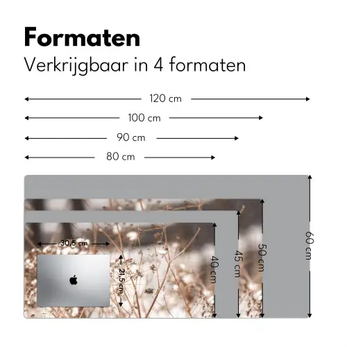 droogbloemen-wit-planten Muismat XXL klein -sfeer5