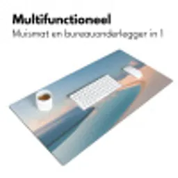 Duinen - Waterplas - Oneindige rust Muismat XXL klein -sfeer4