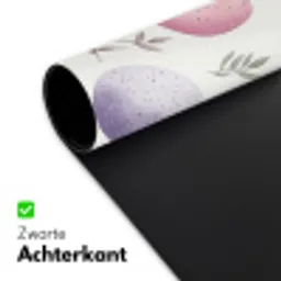 Eieren - Kleurrijk - Patroon Muismat XXL klein -sfeer2