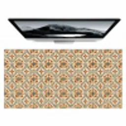 Elegant - Antiek - Kleurrijk Muismat XXL klein 681 -zzz3d