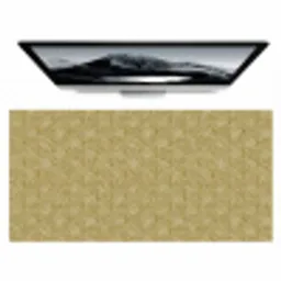 Waaier - Geometrisch - Groen Muismat XXL klein 681 -zzz3d