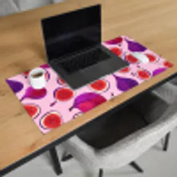 Vijgen - Roze - Paars Muismat XXL klein -sfeer1