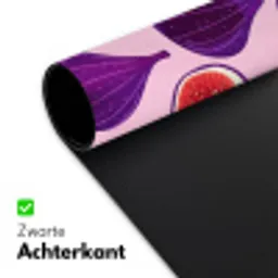 Vijgen - Roze - Paars Muismat XXL klein -sfeer2
