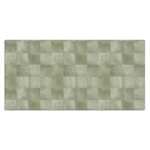 Vlakken - Rustiek - Groen Muismat XXL klein 681 -3d_leeg