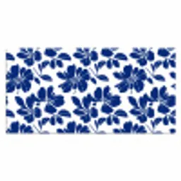 Floraal - Modern - Blauw Muismat XXL klein 681 -3d_leeg