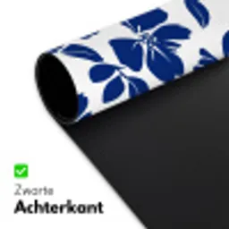 Floraal - Modern - Blauw Muismat XXL klein 681 -sfeer2