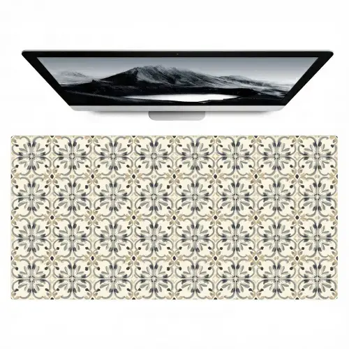 Floraal - Patroon - Kleurrijk Muismat XXL klein 681 -zzz3d