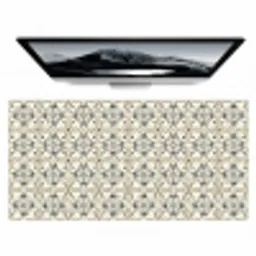 Floraal - Patroon - Kleurrijk Muismat XXL klein 681 -zzz3d