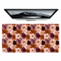 Bloemen - Abstract - Aardetinten Muismat XXL klein 681 -zzz3d