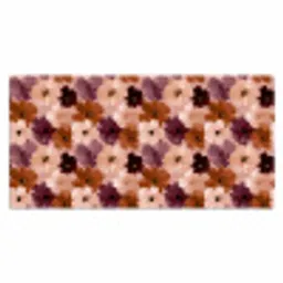 Bloemen - Abstract - Aardetinten Muismat XXL klein 681 -3d_leeg