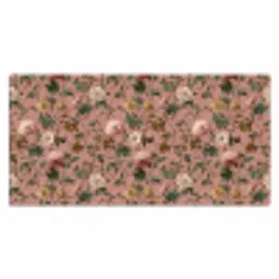 Bloemen - Klassiek - Roze Muismat XXL klein 681 -3d_leeg