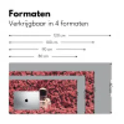 Bloemen - Roze - Astronaut Muismat XXL klein -sfeer5