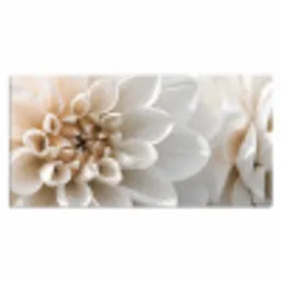 bloemen-wit-natuur Muismat XXL klein -3d_leeg