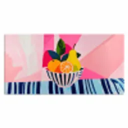 Fruit - Abstracte achtergrond - Roze Muismat XXL klein -3d_leeg