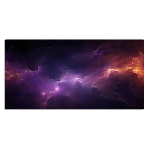 galaxy-neon-paars-sterren-gaming Muismat XXL klein -3d_leeg