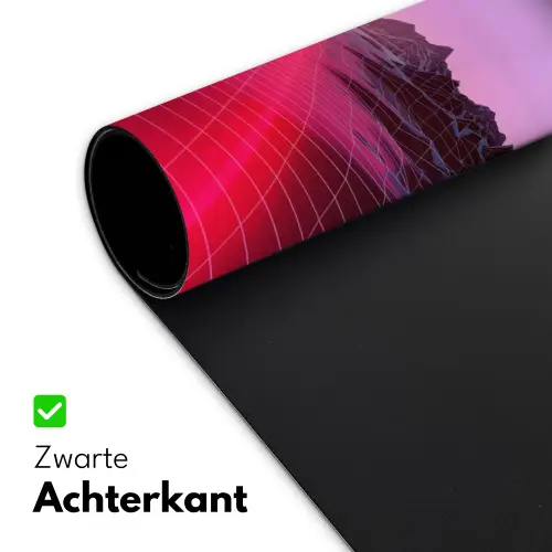 gaming-futuristisch-neon Muismat XXL klein -sfeer2