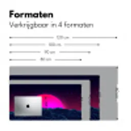 gaming-neon-landschap Muismat XXL klein -sfeer5