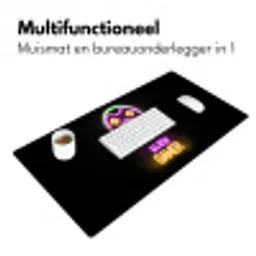 gaming-quotes-neon-alien-gamer-controller Muismat XXL klein -sfeer4