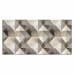 Geometrisch - Motief - Aardetinten Muismat XXL klein 681 -3d_leeg