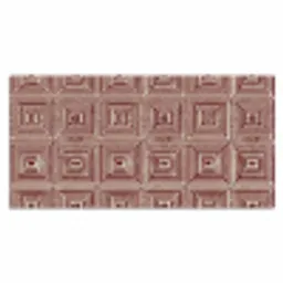 Geometrisch - Patroon - Rood Muismat XXL klein 681 -3d_leeg