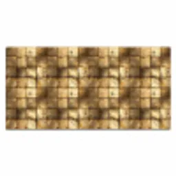 Geometrisch - Tegels - Goud Muismat XXL klein 681 -3d_leeg