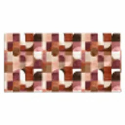 Geometrie - Modern - Retro Muismat XXL klein 681 -3d_leeg