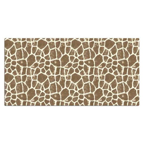 Giraf - Klassiek - Bruin Muismat XXL klein 681 -3d_leeg
