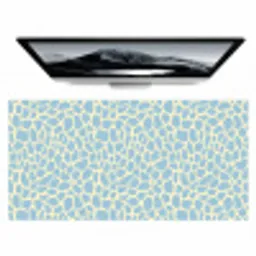 Giraf - Modern - Blauw Muismat XXL klein 681 -zzz3d