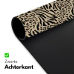 Giraf - Zebra - Motief - Bruin Muismat XXL klein 681 -sfeer2