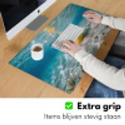 Duikbril - Eend - Water Muismat XXL klein -sfeer3