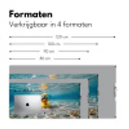 Duikbril - Eend - Water Muismat XXL klein -sfeer5