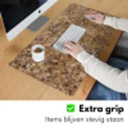 graniet-design-structuur-steen-bruin Muismat XXL klein -sfeer3