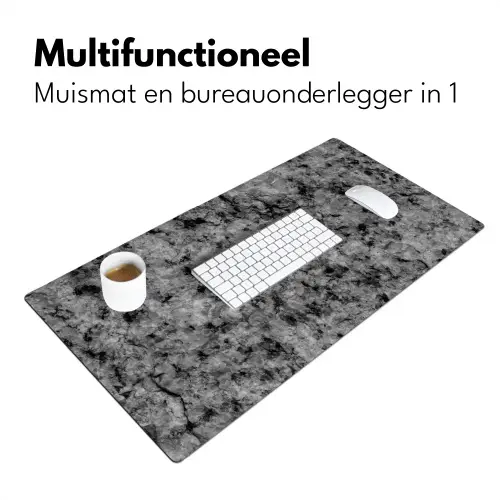 graniet-steen-zwart-wit Muismat XXL klein -sfeer4