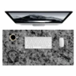 graniet-steen-zwart-wit Muismat XXL klein -3d