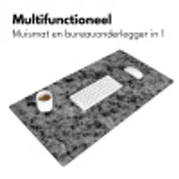 graniet-steen-zwart-wit Muismat XXL klein -sfeer4