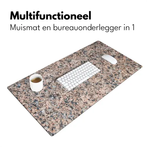 graniet-steen-patroon-design-bruin-grijs Muismat XXL klein -sfeer4