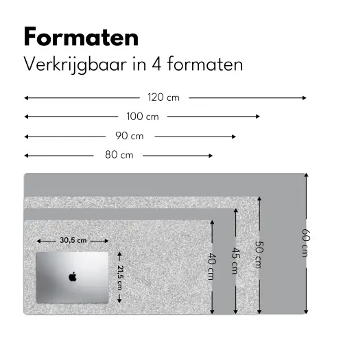 graniet-structuur-grijs-design Muismat XXL klein -sfeer5