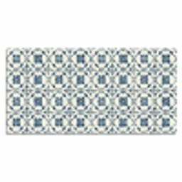 Grafisch - Tegel - Blauw Muismat XXL klein 681 -3d_leeg