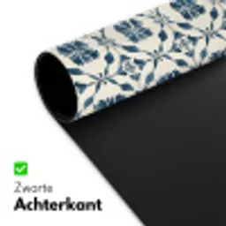Grafisch - Tegel - Blauw Muismat XXL klein 681 -sfeer2