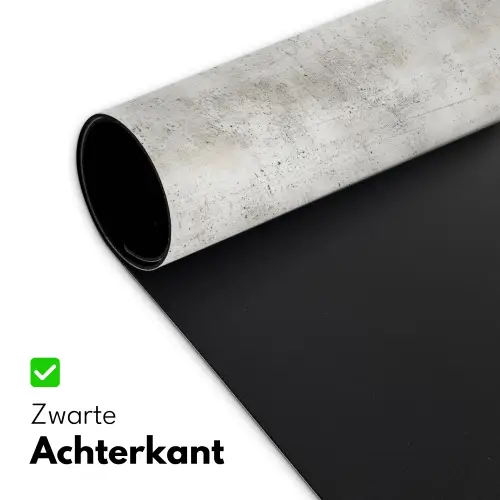 Grijs - Beton - Verweerd Muismat XXL klein 681 -sfeer2