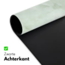 Groen - Marmer - Vloeiende aders Muismat XXL klein 681 -sfeer2