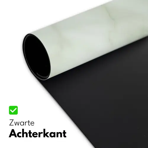 Groen - Marmer - Aders Muismat XXL klein 681 -sfeer2