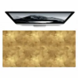 Industrieel - Textuur - Goud Muismat XXL klein 681 -zzz3d