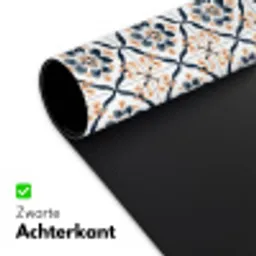 Bladvorm - Patroon - Kleurrijk Muismat XXL klein 681 -sfeer2