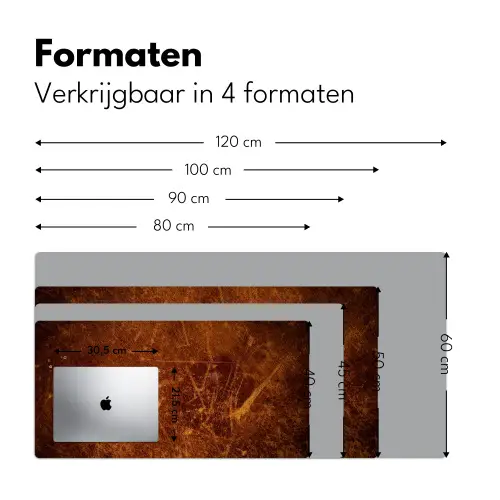 leer-lederlook-bruin-oranje Muismat XXL klein -sfeer5