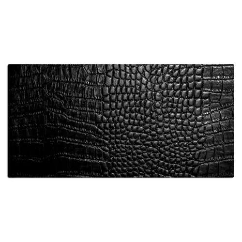 leer-structuur-zwart-grijs Muismat XXL klein -3d_leeg