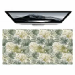 Bladeren - Botanisch - Groen Muismat XXL klein 681 -zzz3d