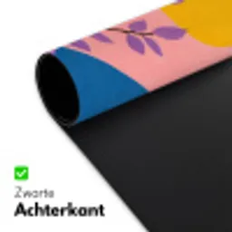Bladeren - Zon - Abstracte vormen Muismat XXL klein -sfeer2